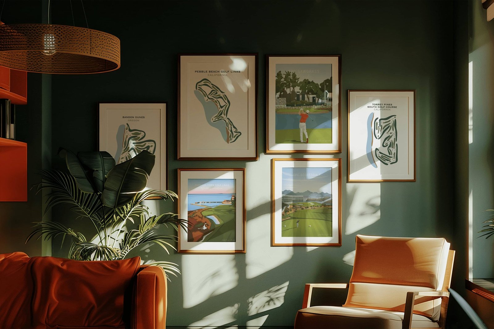 Golf Course Prints (US)